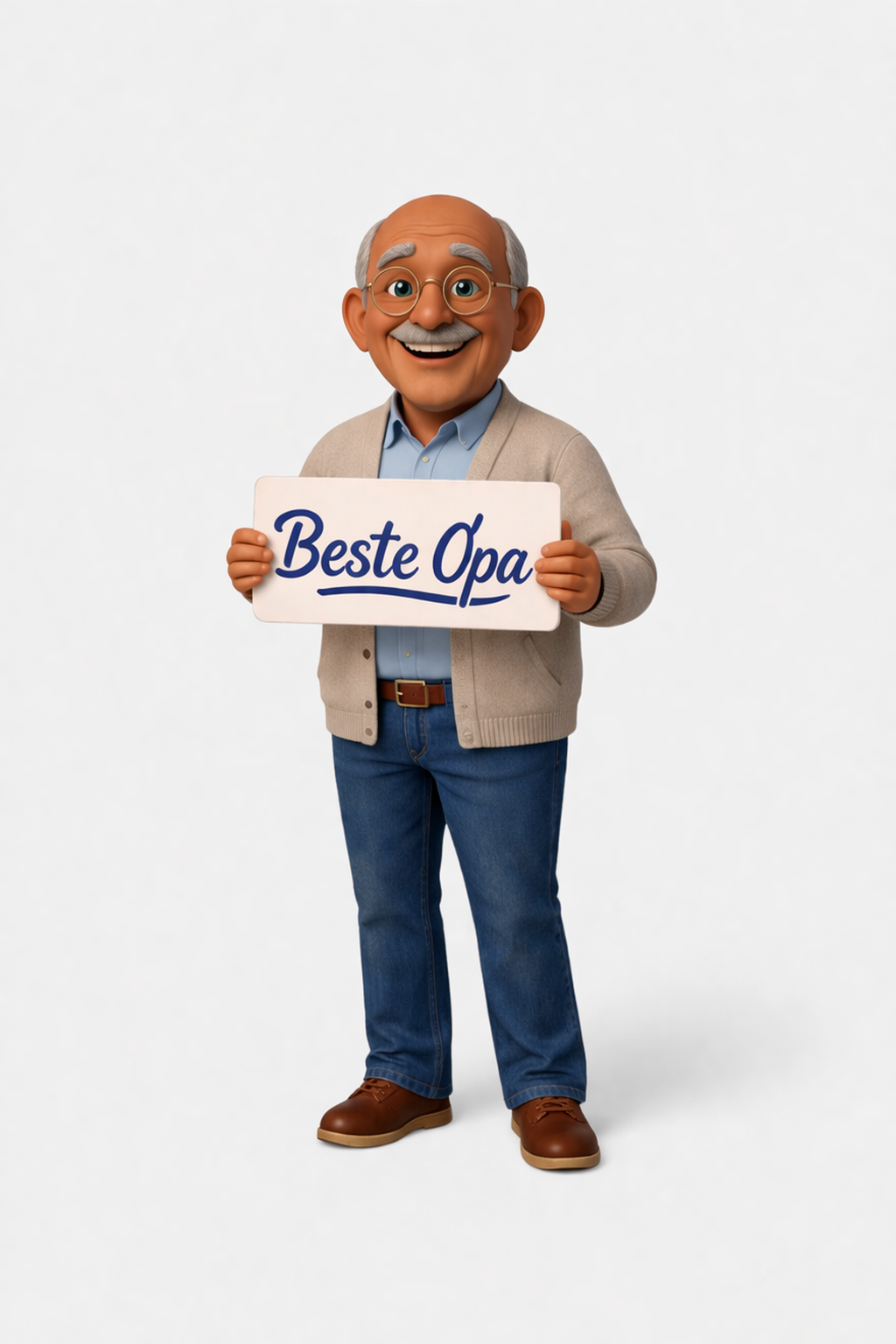 Een cadeau dat opa nooit verwacht